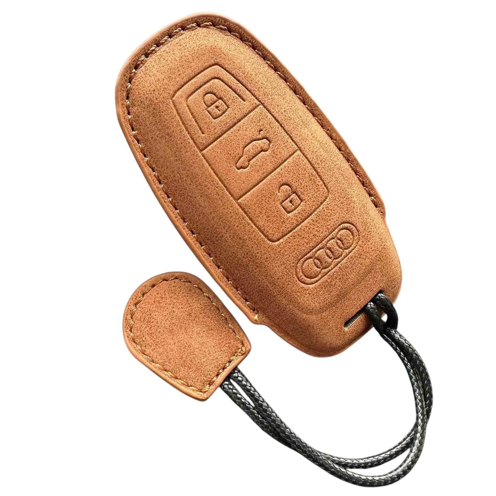 Чохол шкіряний для ключа Audi (au6mfb)
