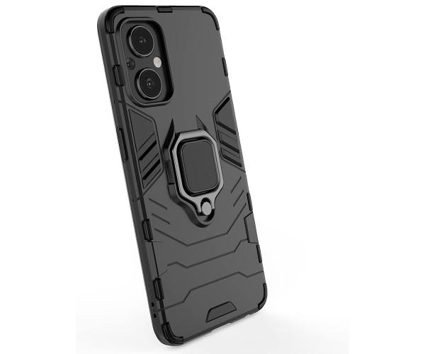 Чехол накладка Ricco Black Panther Armor для OnePlus Nord N20 5G Синий - фото 3