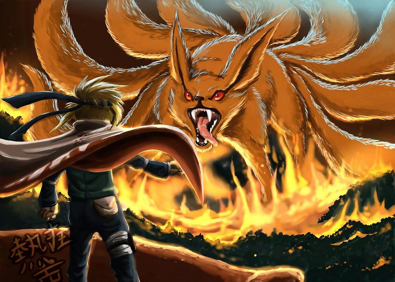 Картина постер Gee! Naruto Наруто девятихвостый 60x40 см NU 09.057