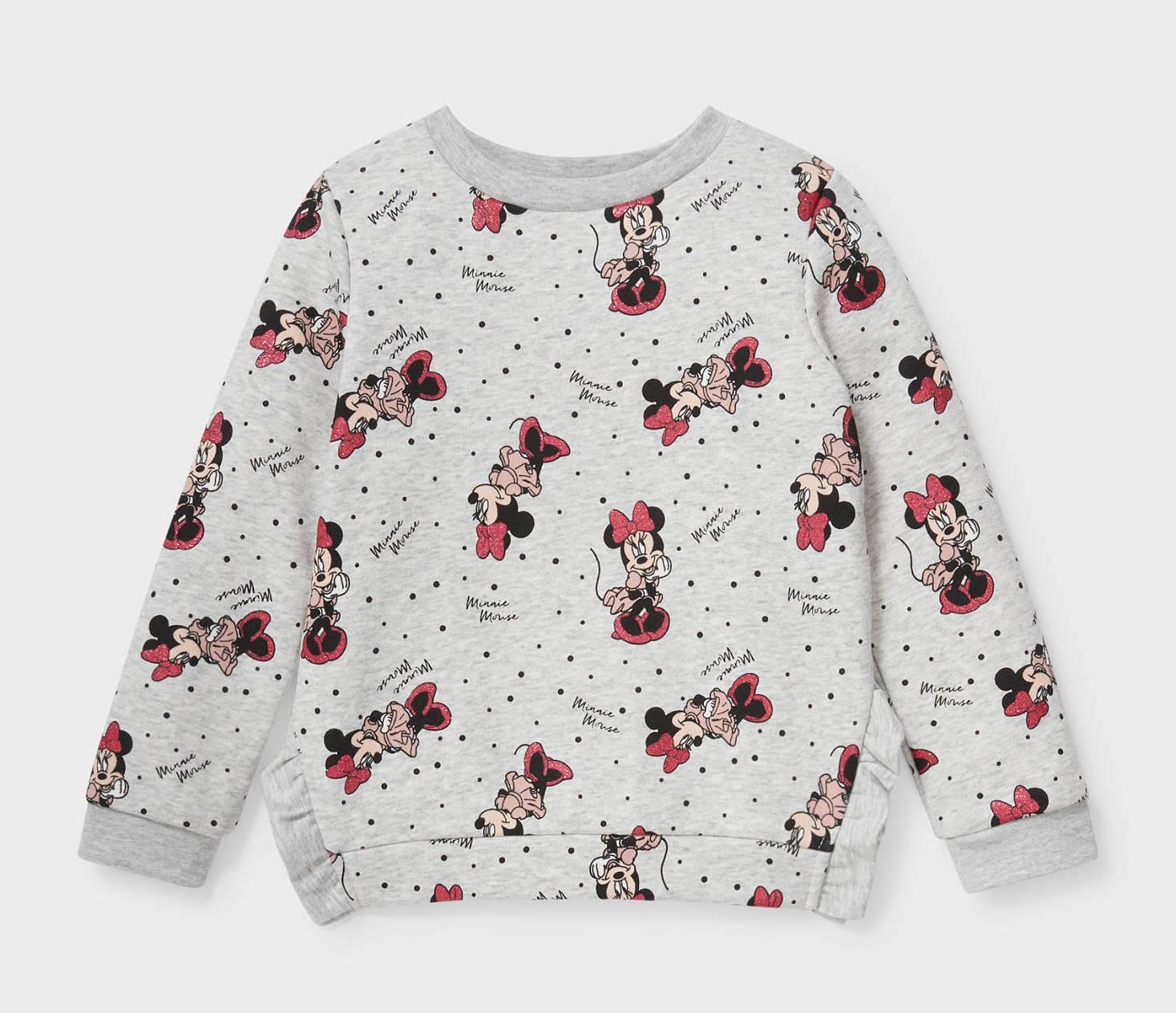 Світшот для дівчинки C&A розмір 116 Сірий (2141125)