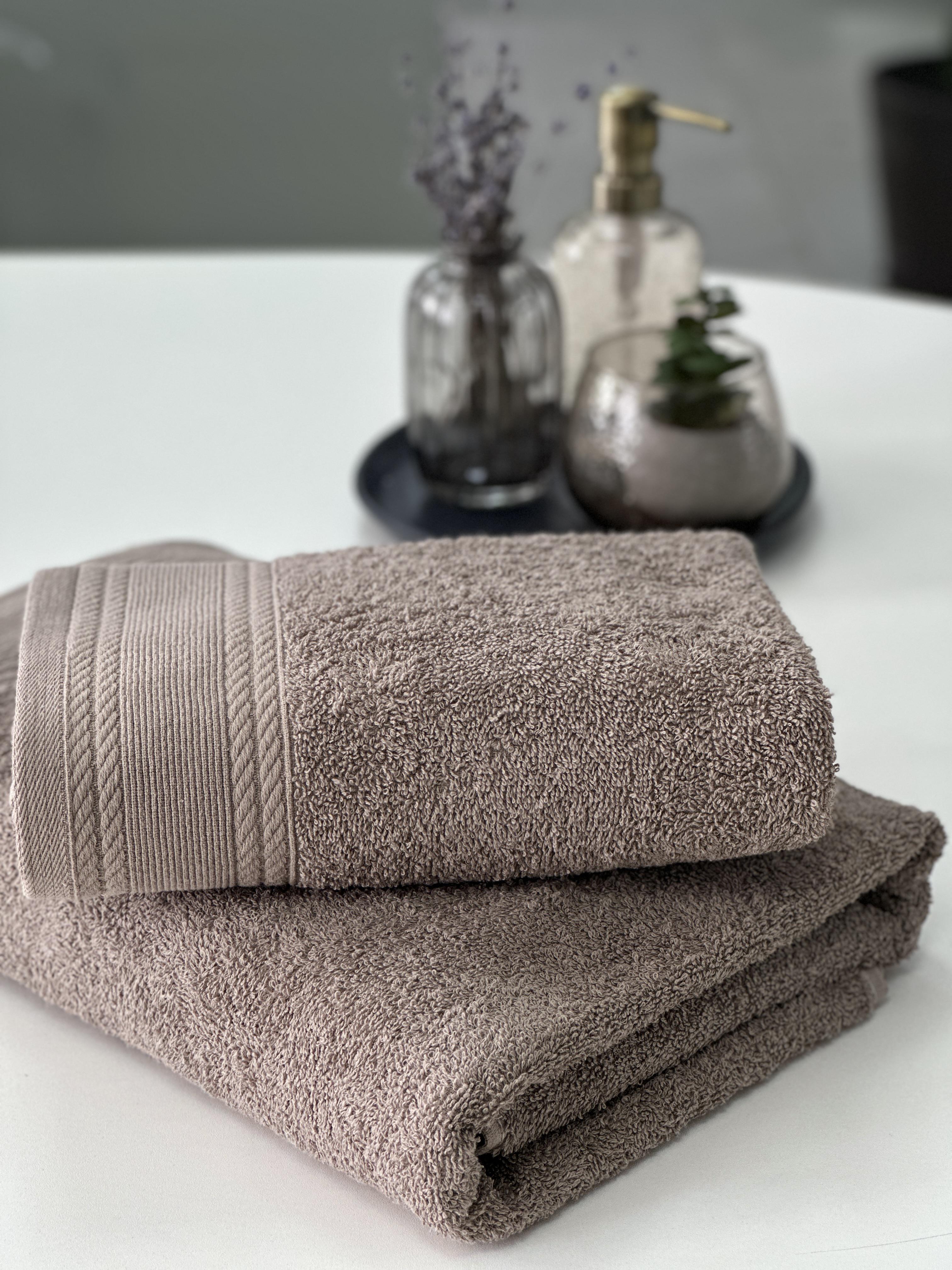 Комплект махрових рушників Легкий бриз 450 г/м2 100% бавовна 50х90/70х140 см Мокко - фото 3 Комплект махрових рушників Легкий бриз 450 г/м2 100% бавовна 50х90/70х140 см Мокко - фото 3