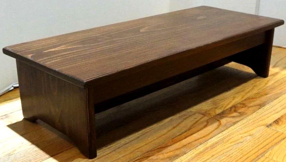 Стульчик из дерева Обиточ 90 Капучино (ТАБ-904609)