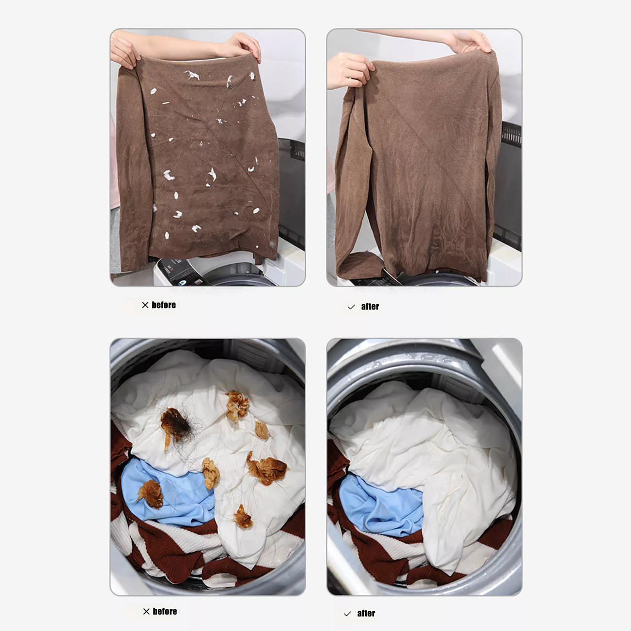 Фильтр-мешок для сбора мусора и ворса в стиральную машину 1 шт. Розовый - фото 9 Фильтр-мешок для сбора мусора и ворса в стиральную машину 1 шт. Розовый - фото 9