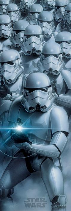 Постер плакат Звездные Войны Штурмовики/Star Wars Stormtroopers 53x158 см