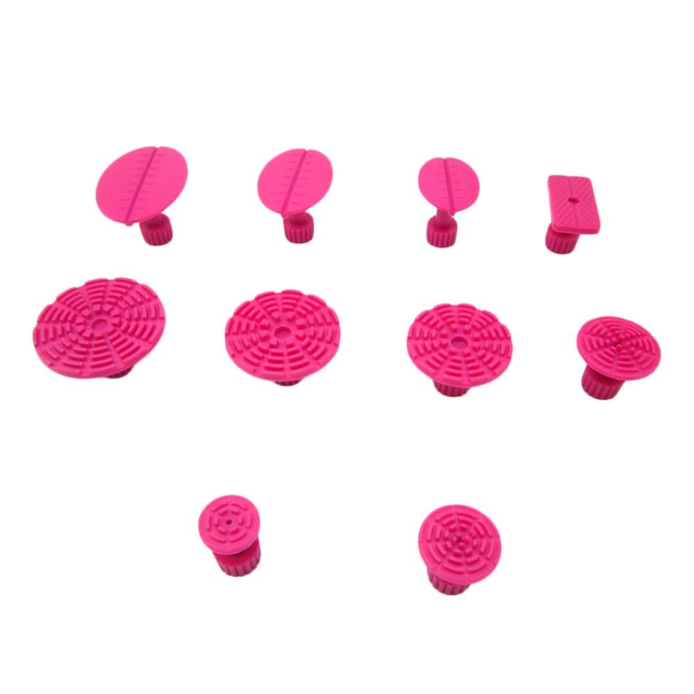 Набір змінних насадок гнучкі клейові 10 шт. Рожевий (GB0010)