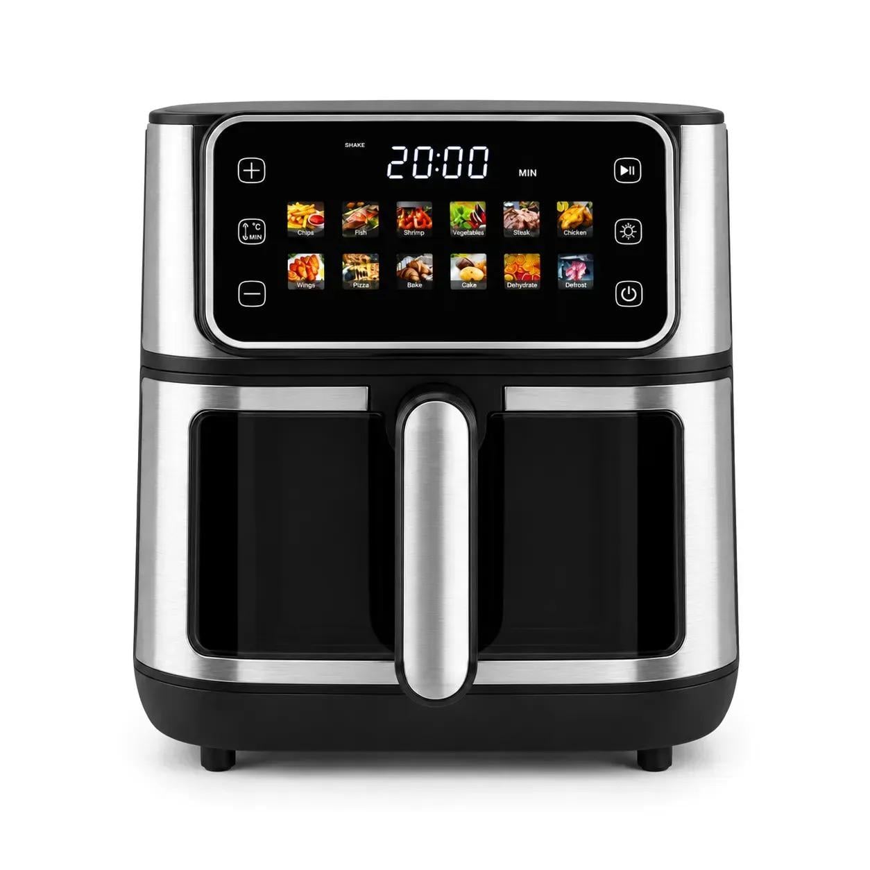 Аэрофритюрница сенсорная Sokany SK-10118 12 л 1800 Вт