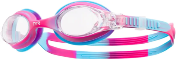 Очки для плавания TYR Swimple Tie Dye Kids Розовый/Черный/Белый
