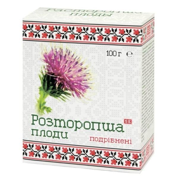 Расторопша Farmakom Плоды Измельченные 100 г 20 порций (000027669)
