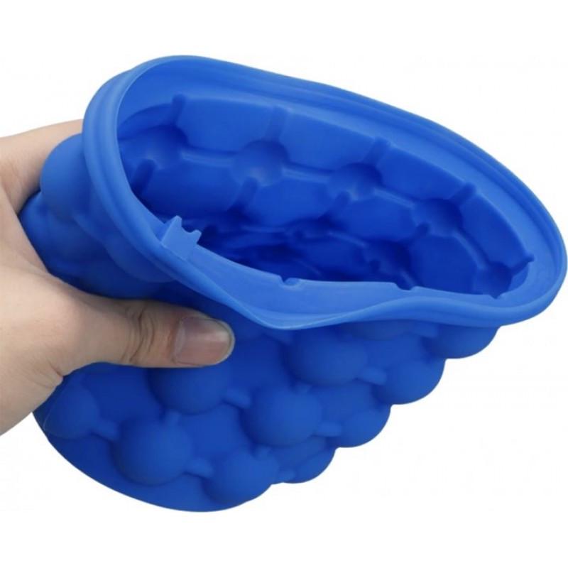 Відро для льоду силіконове Ice Cube Maker Genie - фото 2