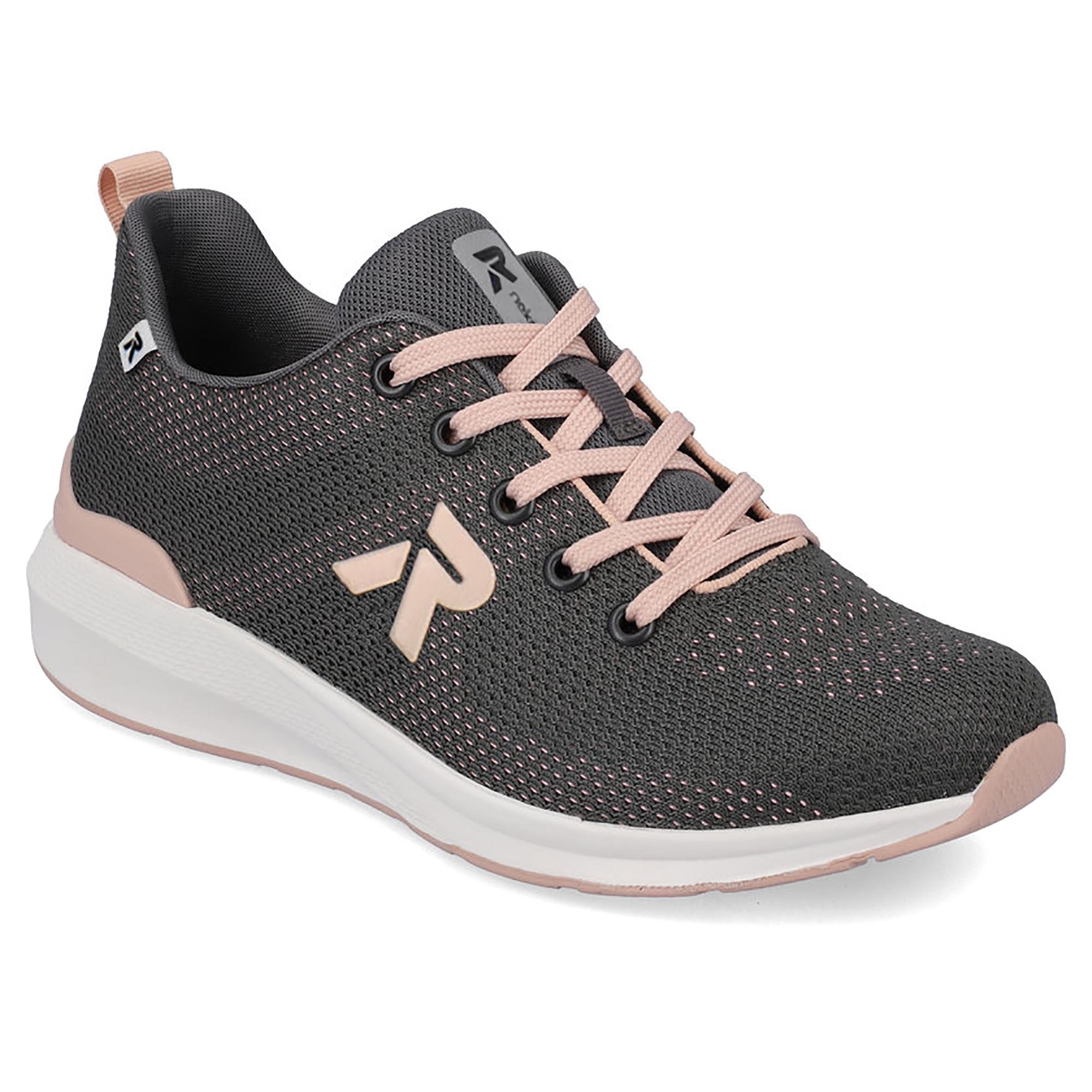 Кроссовки женские весенние Rieker р. 39 Серый/Розовый (089315-39) Кроссовки женские весенние Rieker р. 39 Серый/Розовый (089315-39)