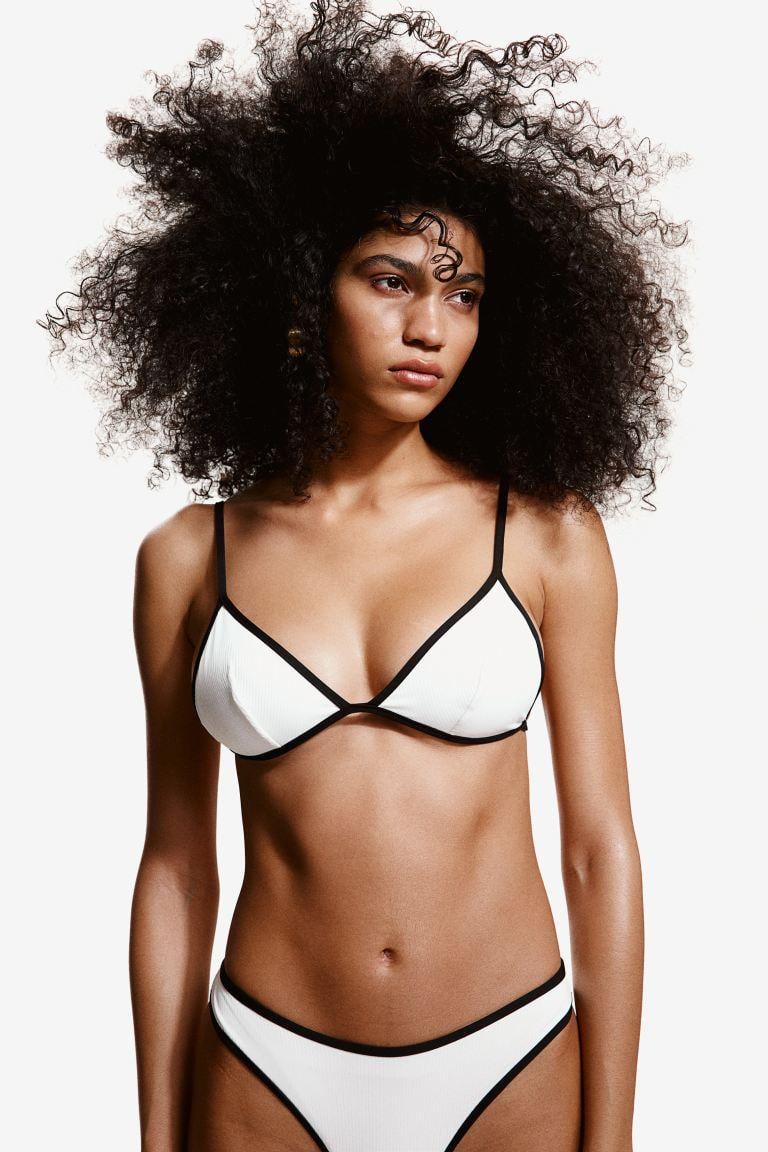 Купальные трусики H&M р. 34 Бело-Черный (929326)