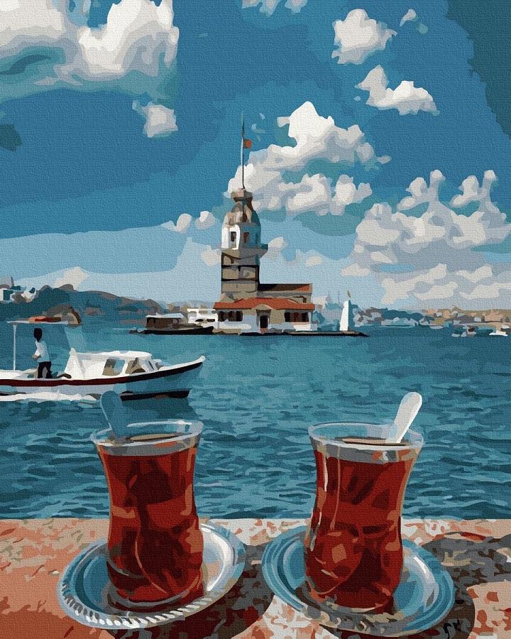 Картина по номерам Чай для двоих (GX40787)