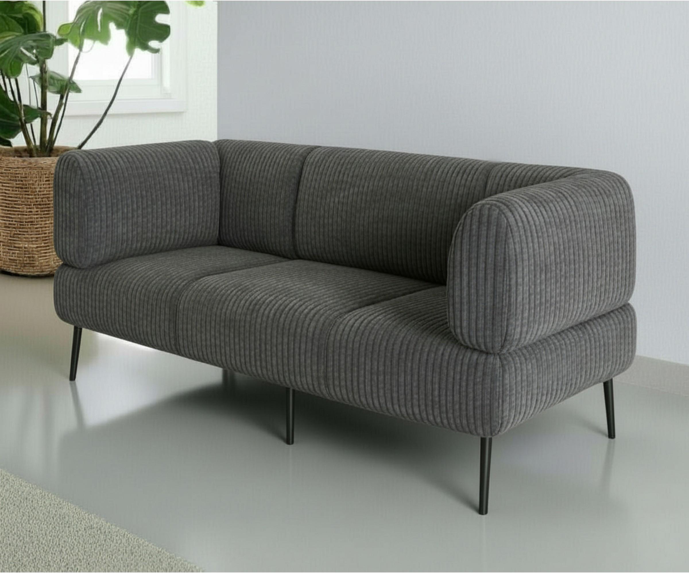 Диван офісний ТОБІ ШО Бенно-1 з підлокітниками 1800х720х750 мм велюр/вельвет Lotus 96/Grey (fr561s8) Диван офісний ТОБІ ШО Бенно-1 з підлокітниками 1800х720х750 мм велюр/вельвет Lotus 96/Grey (fr561s8)