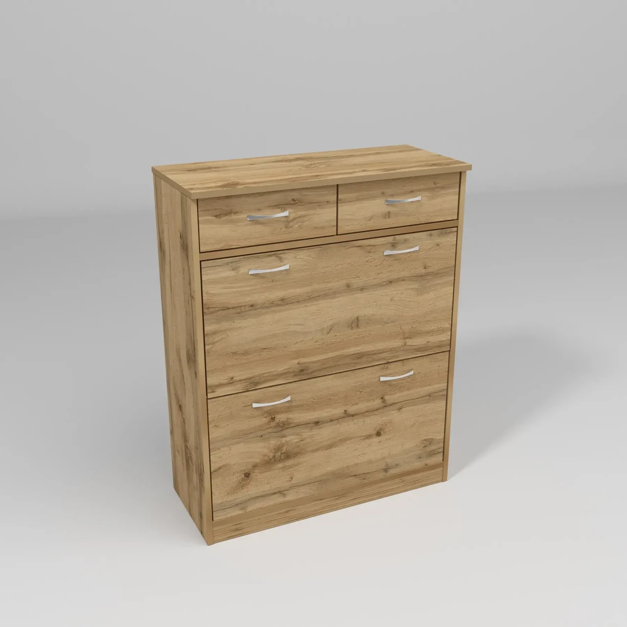 Тумба для взуття Kontinent №4 80х35х101 см Дуб Аппалачі (52402022) - фото 4 Тумба для взуття Kontinent №4 80х35х101 см Дуб Аппалачі (52402022) - фото 4