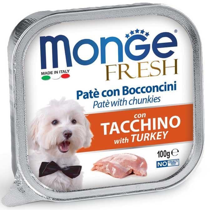 Корм для собак Monge dog Fresh Індичка 100 г (8009480094700020)