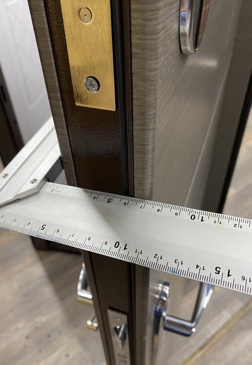 Дверь входная Редфорд Мида Серый экокоштан (14300460) - фото 5 Дверь входная Редфорд Мида Серый экокоштан (14300460) - фото 5