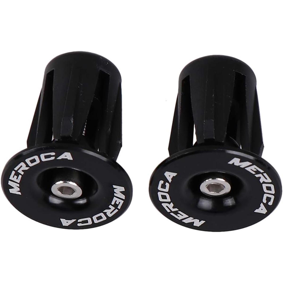 Заглушки руля Meroca Aluminium End Plugs Черный (MC-BRND-3334)