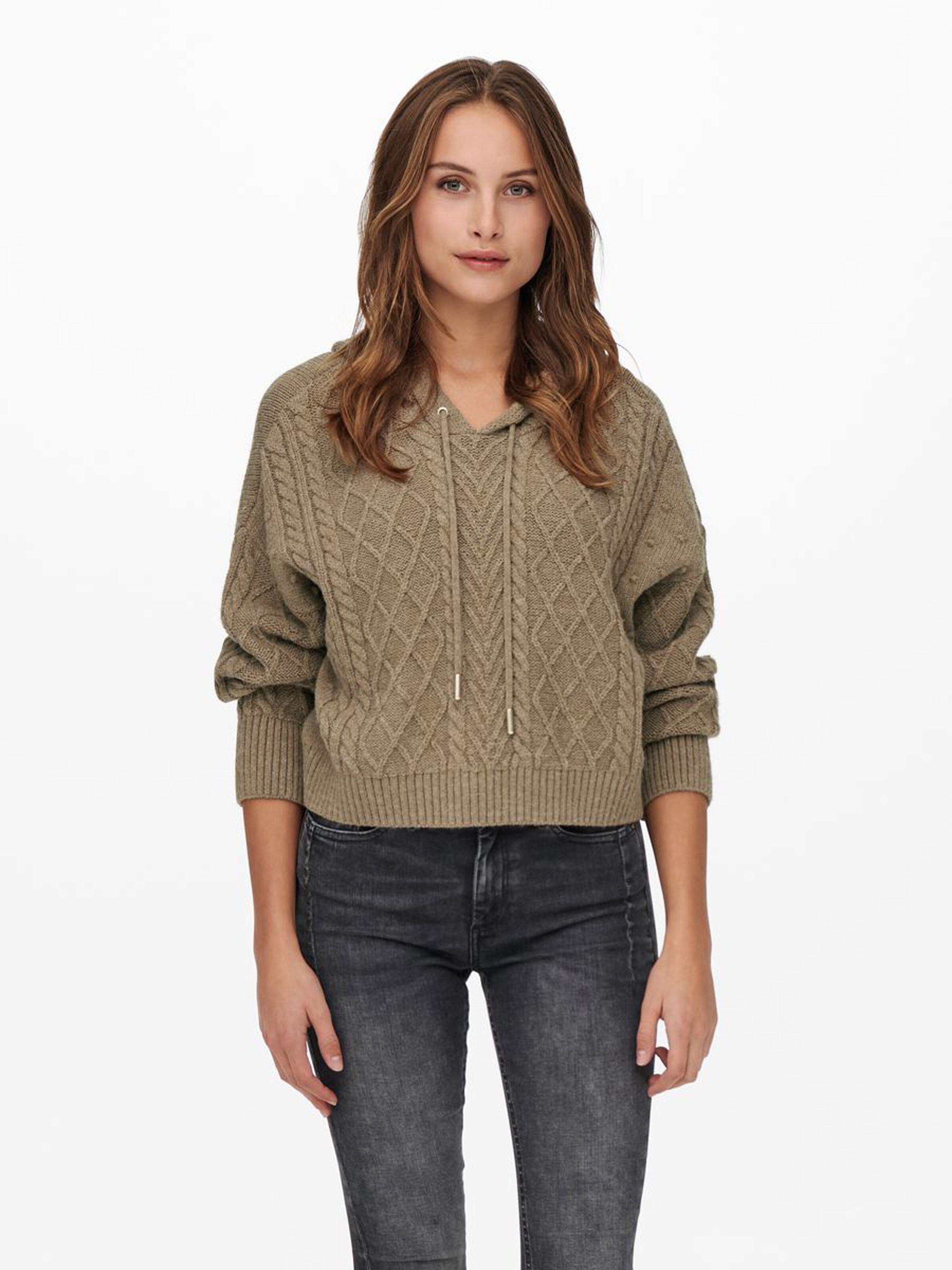 Свитер женский Only 15236154 L Хаки