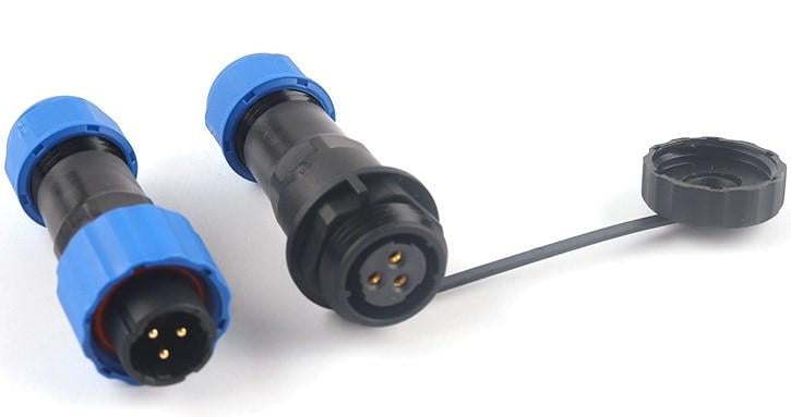 Разъем герметичный SP16 3D-F-M 3pin 5А IP68 (2667603187) Разъем герметичный SP16 3D-F-M 3pin 5А IP68 (2667603187)