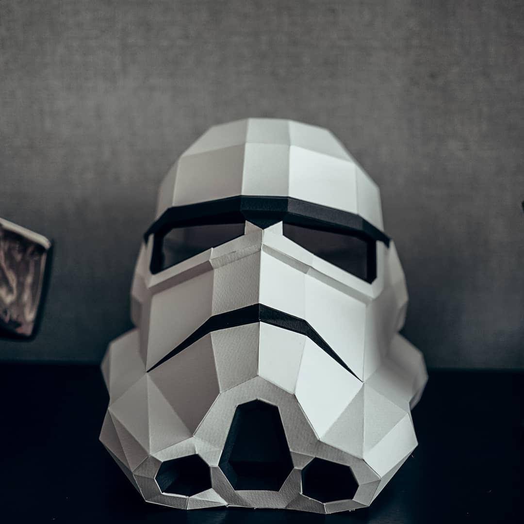 Конструктор 3D Звездные воины Белый/Черный (9523)