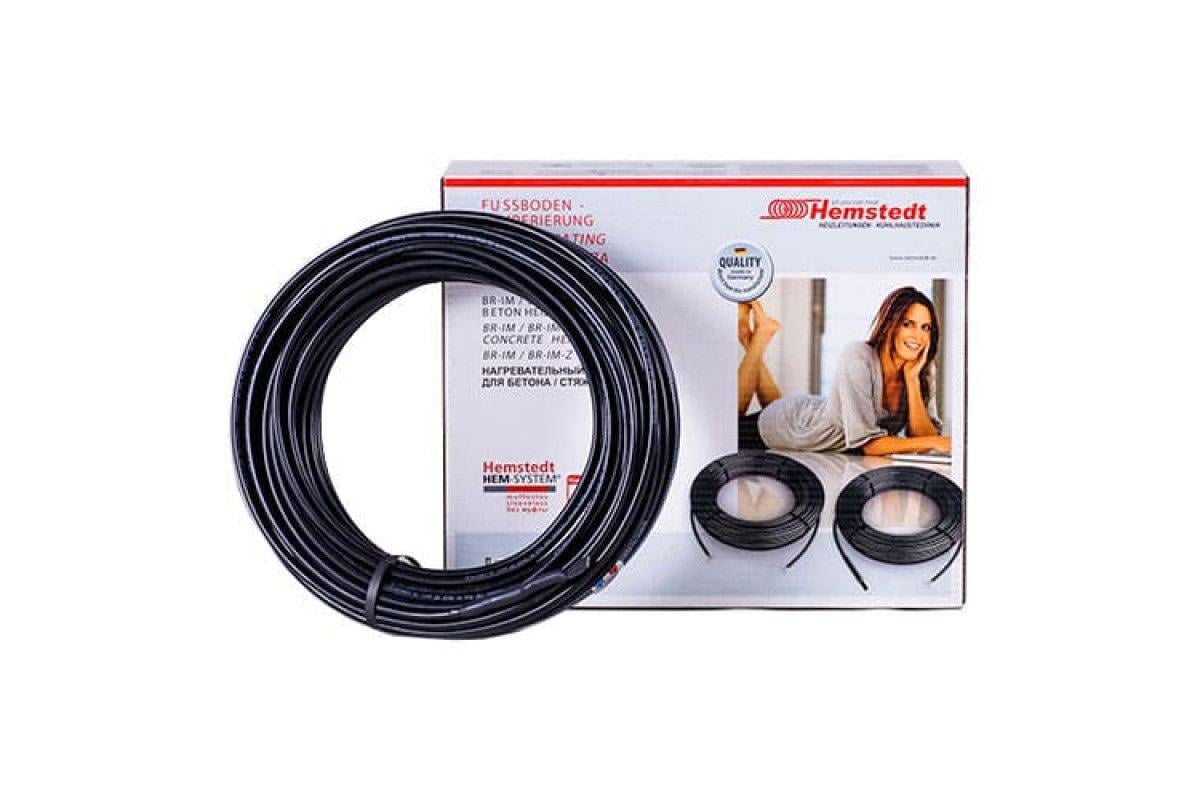 Нагрівальний кабель двожильний Hemstedt DR 12,5 Вт/м для укладання під плитку в плитковий клей 12 м (27738379)