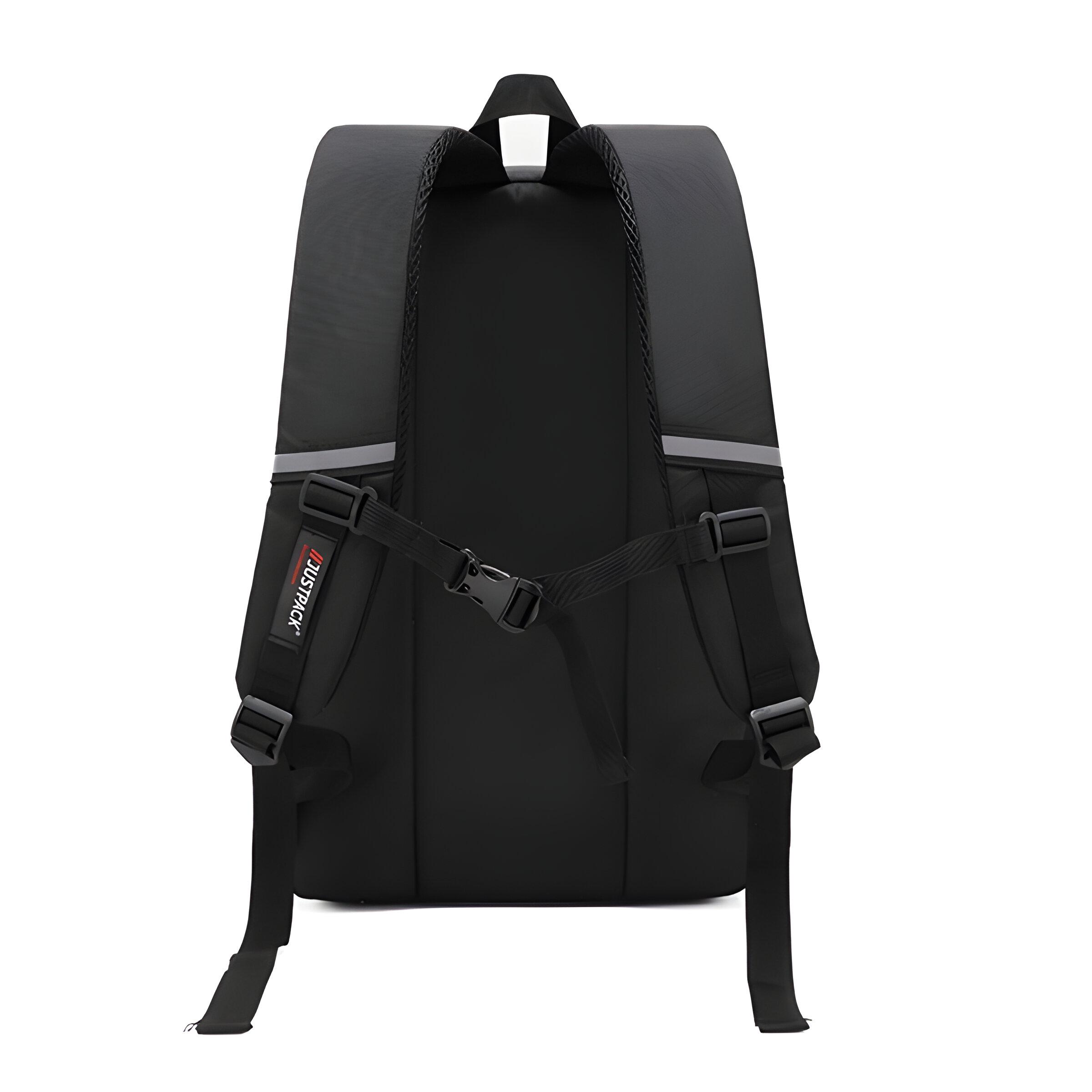 Рюкзак Justpack универсальный 27х40х13,5 см Черный (8067) - фото 3 Рюкзак Justpack универсальный 27х40х13,5 см Черный (8067) - фото 3