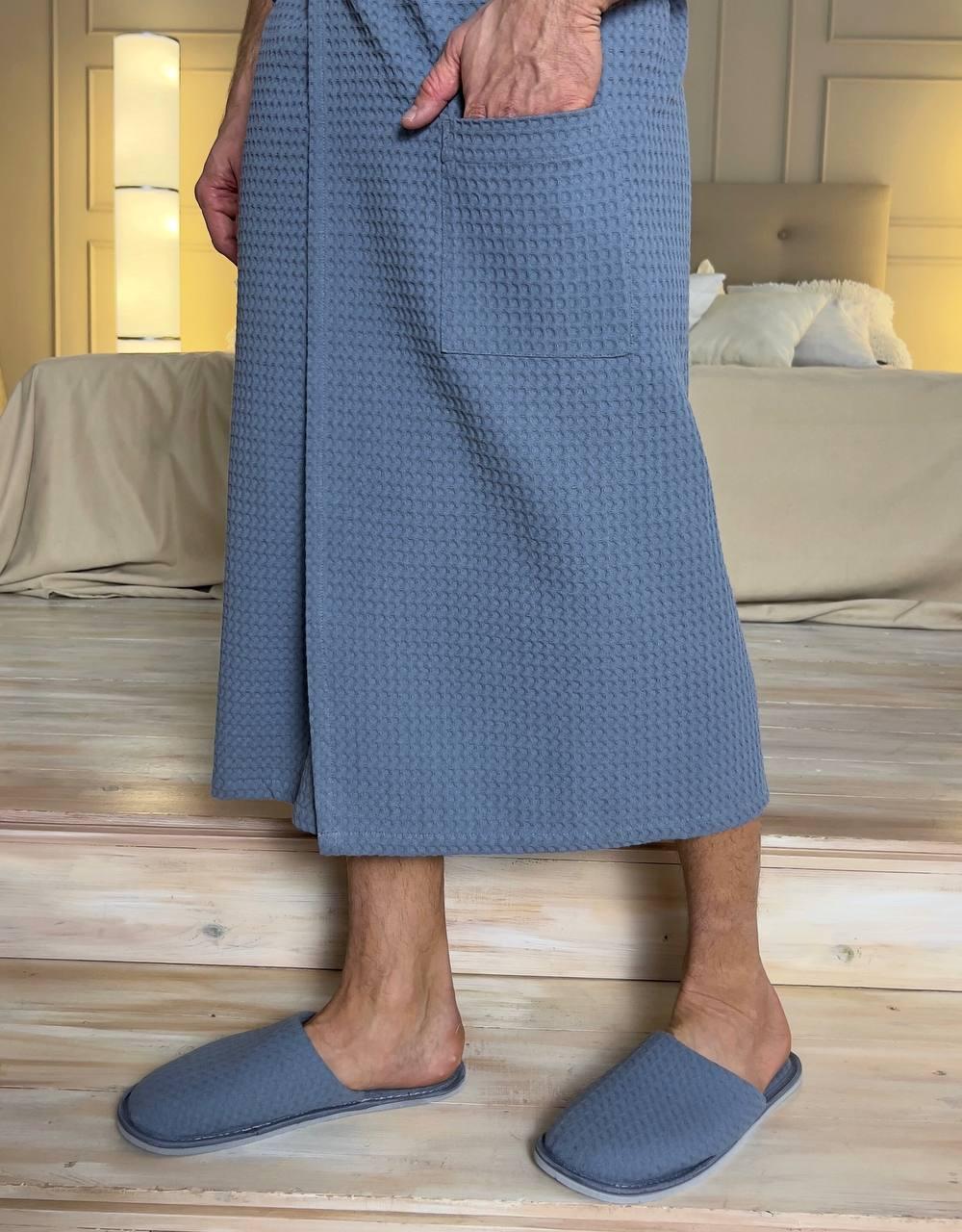 Подарочный набор халат/полотенце/тапки в коробке L Маренго (Set801SCb211) - фото 8 Подарочный набор халат/полотенце/тапки в коробке L Маренго (Set801SCb211) - фото 8