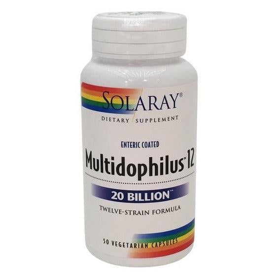 Пробиотик Solaray Multidophilus 12 20 Billion CFU 50 Veg Caps