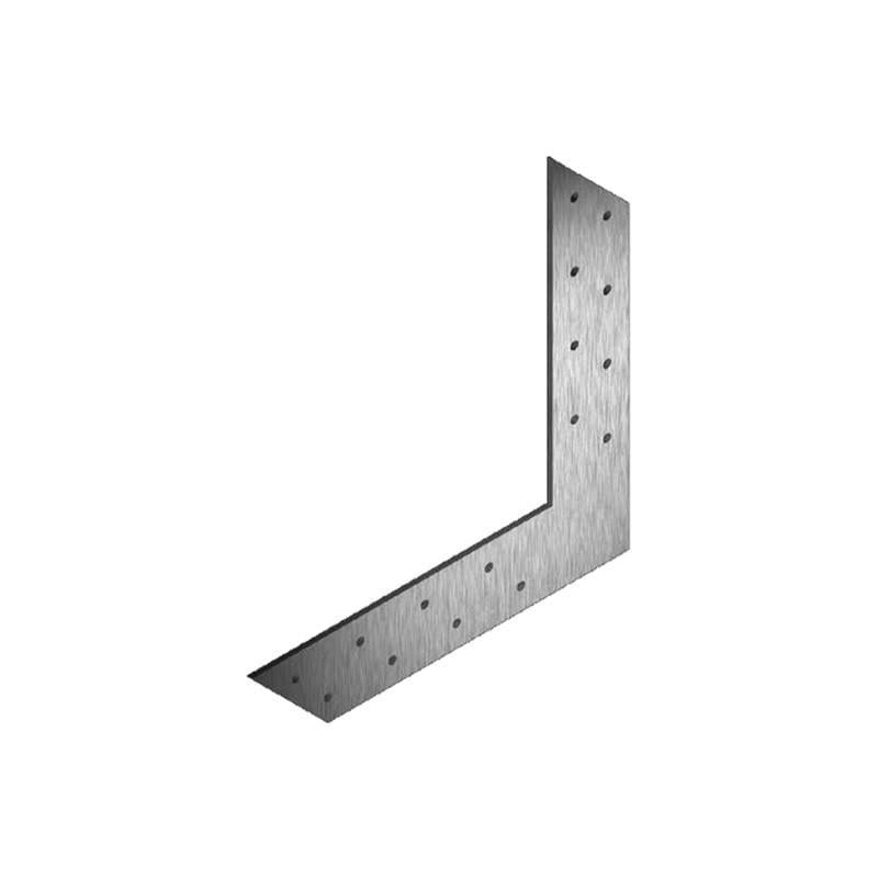 Кутник L-типу Metalvis 145х145x35x2 мм оцинкований перфорований 25 шт. (3MU0041A45A453520L)