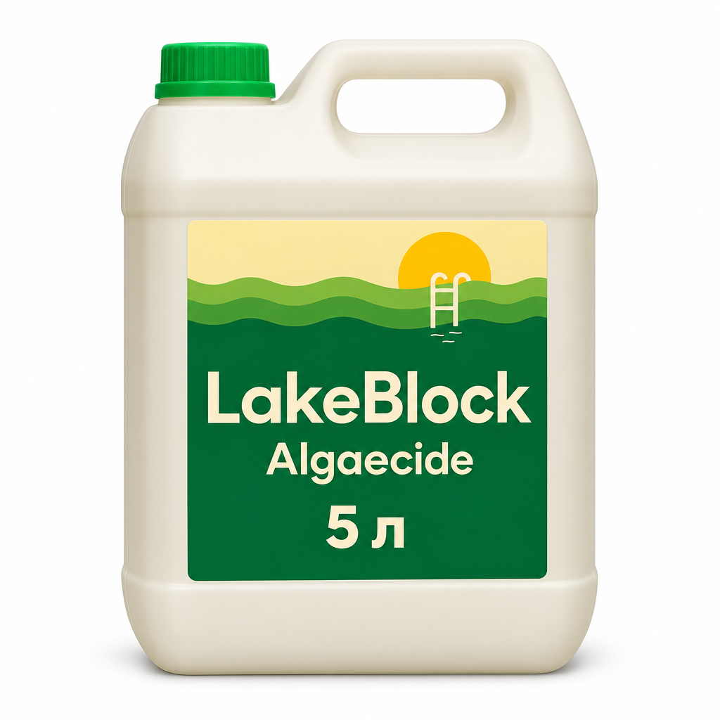 Альгицид для прудов и озер LakeBlock против нитчатых и сине-зеленых водорослей 5 л (38470634)