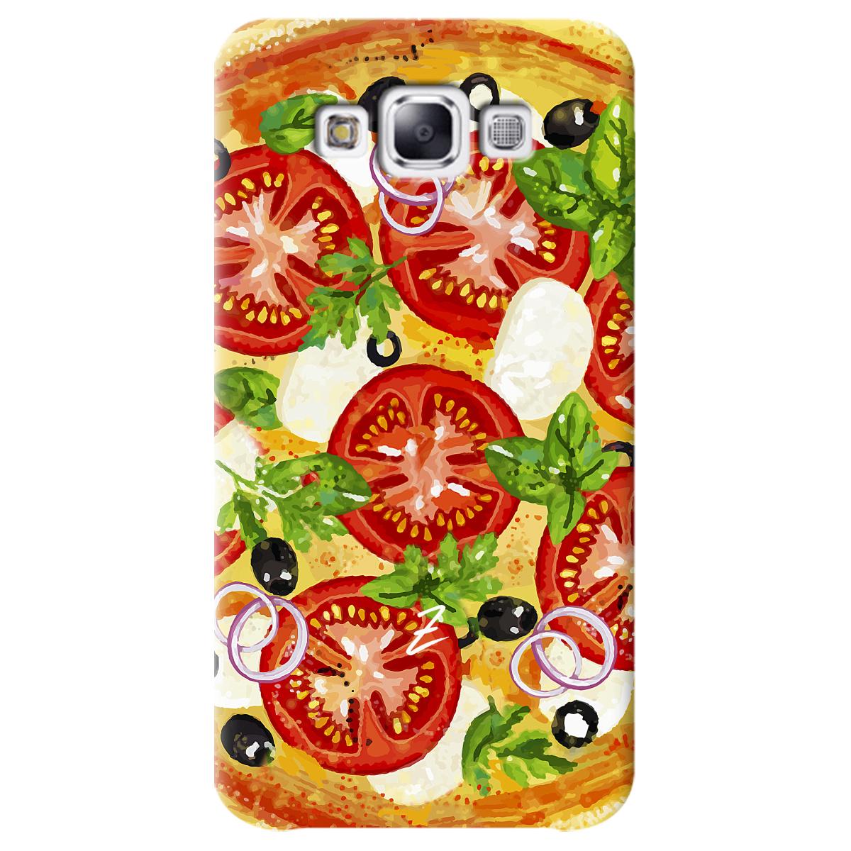 Силіконовий чохол Zorrov для Samsung Galaxy E5 E500H - Pizza (09530040120018311)