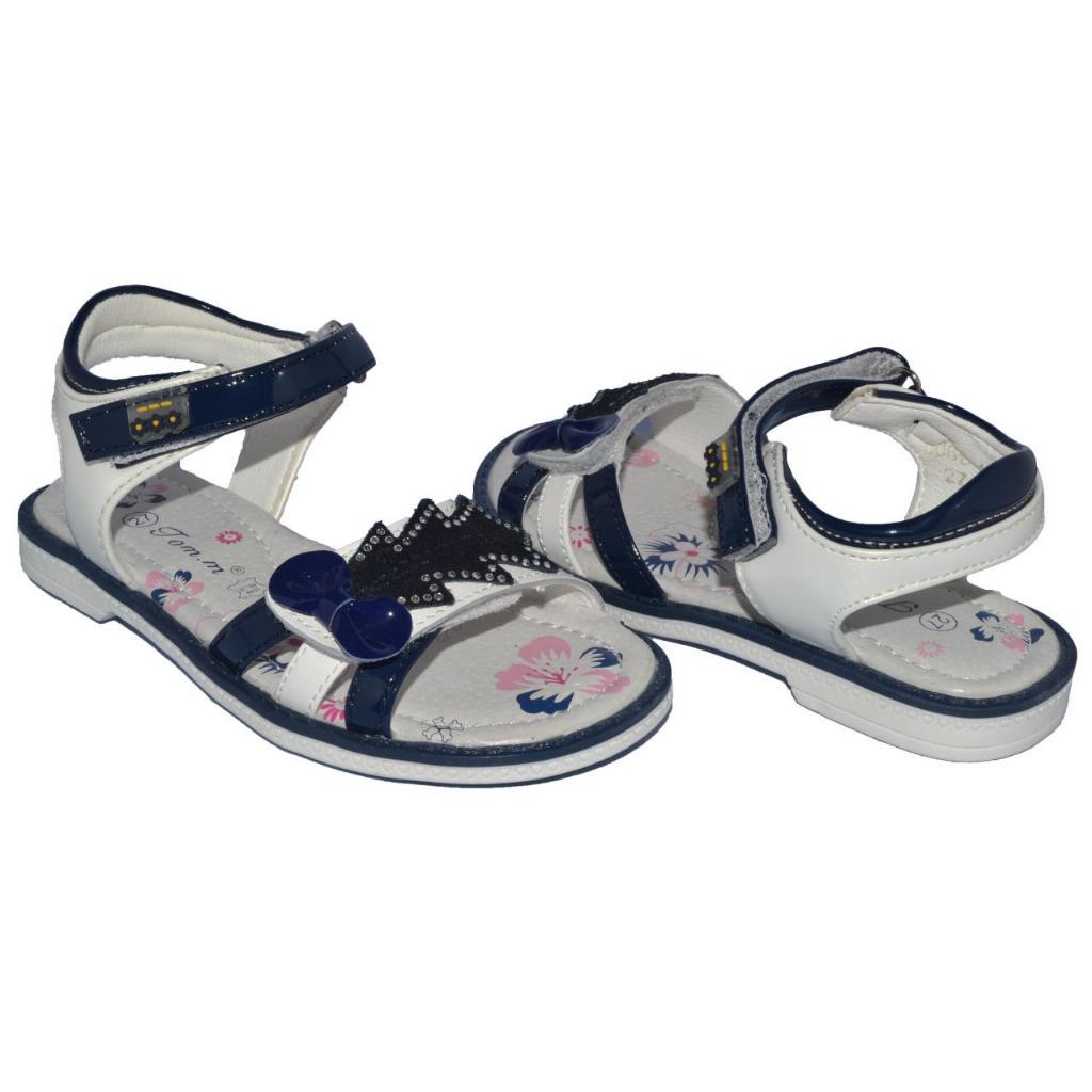 Босоножки для девочки Tom.m 109-30-69 р. 25 16,6 см Синий