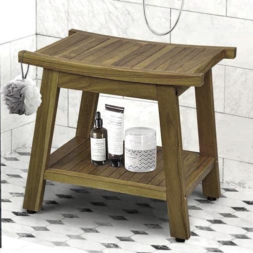 Табурет для ванной из дерева Ментори Палисандр (ТВН-007202)