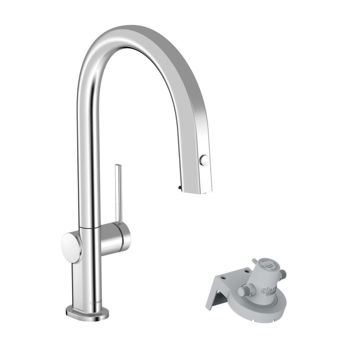 Змішувач кухонний Hansgrohe Aqittura M91 FilterSystem 210 Chrome (76803000)