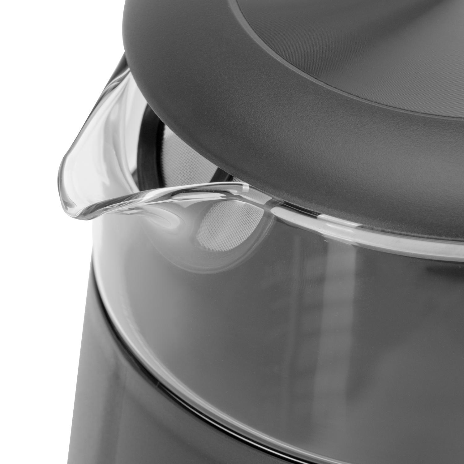 Электрочайник Adler AD 1305 1,7 л Серый (27316969) - фото 8 Электрочайник Adler AD 1305 1,7 л Серый (27316969) - фото 8