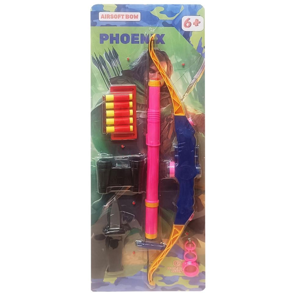 Дитячий іграшковий набір Фенікс 950GG Blue стріляє м'якими поролоновими кулями (RLT44148)