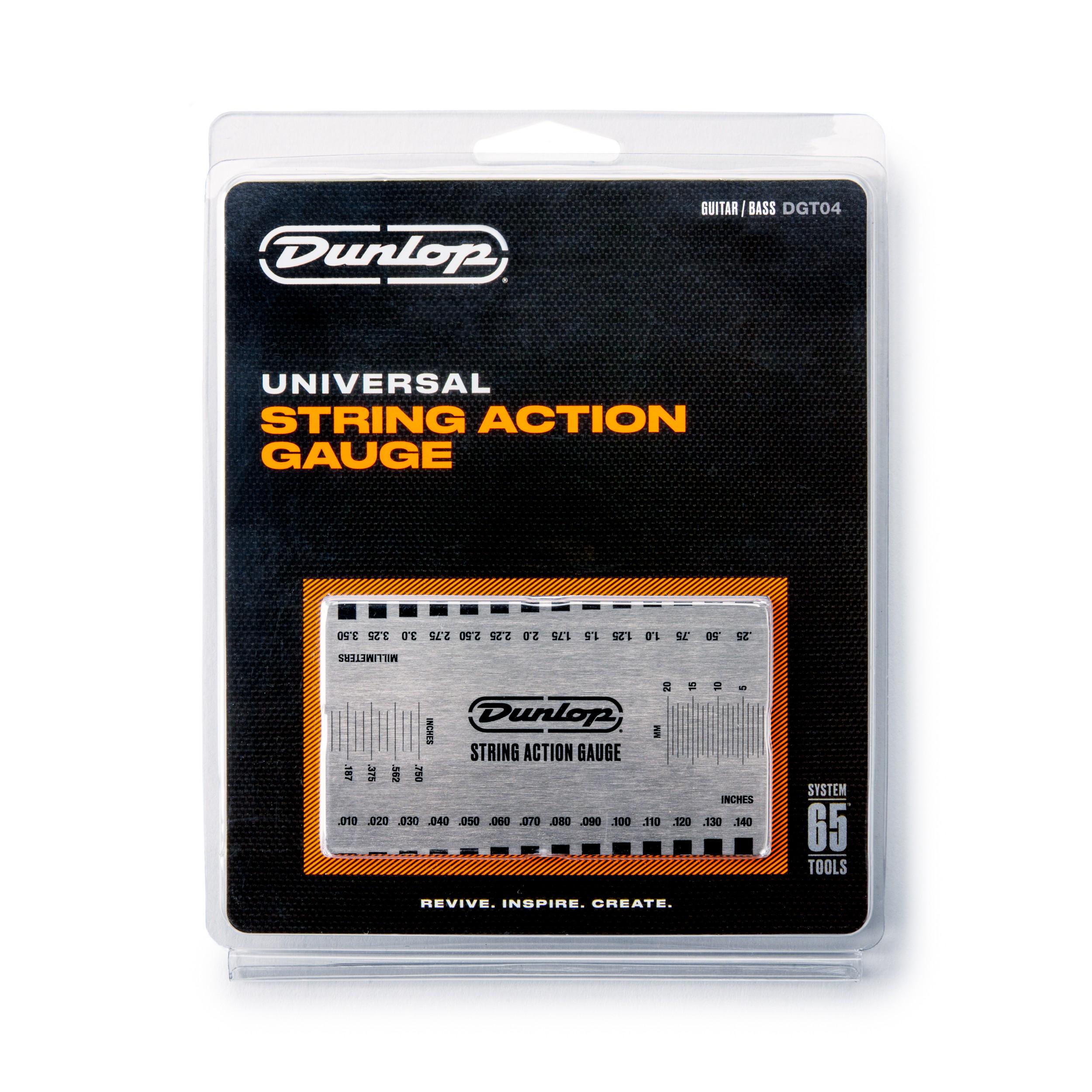 Линейка для гитары Dunlop DGT04 System 65 String Action Gauge (126419) - фото 4