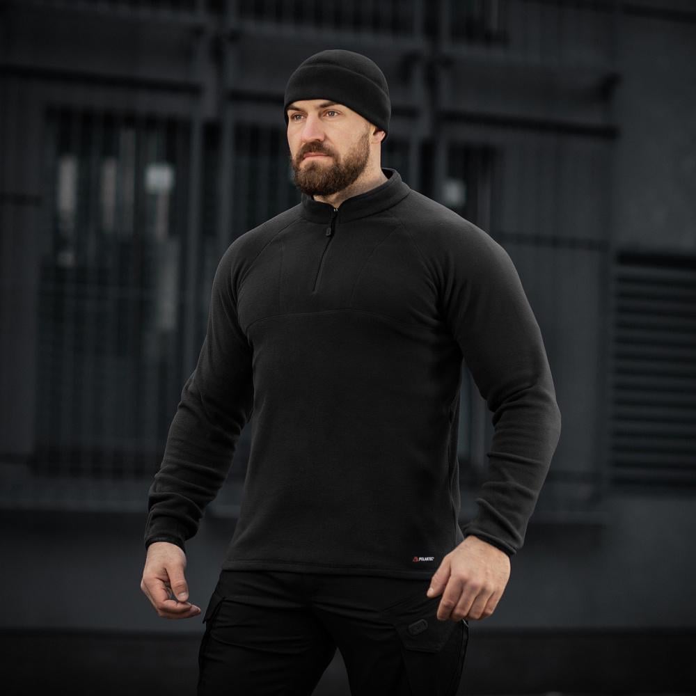 Кофта флісова M-Tac Delta Polartec L Чорний (5916866) - фото 10