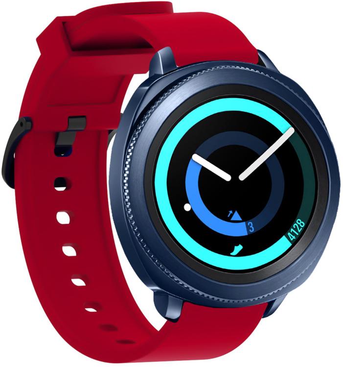 Ремінець силіконовий Like для Samsung Gear Sport Red (13346-2D)
