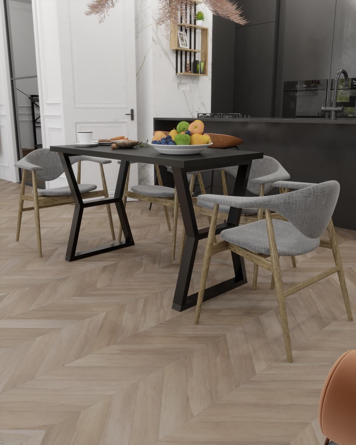 Обеденный стол EcoLoft Астерон DSP-1445-5 в стиле лофт (33819907) Обеденный стол EcoLoft Астерон DSP-1445-5 в стиле лофт (33819907)