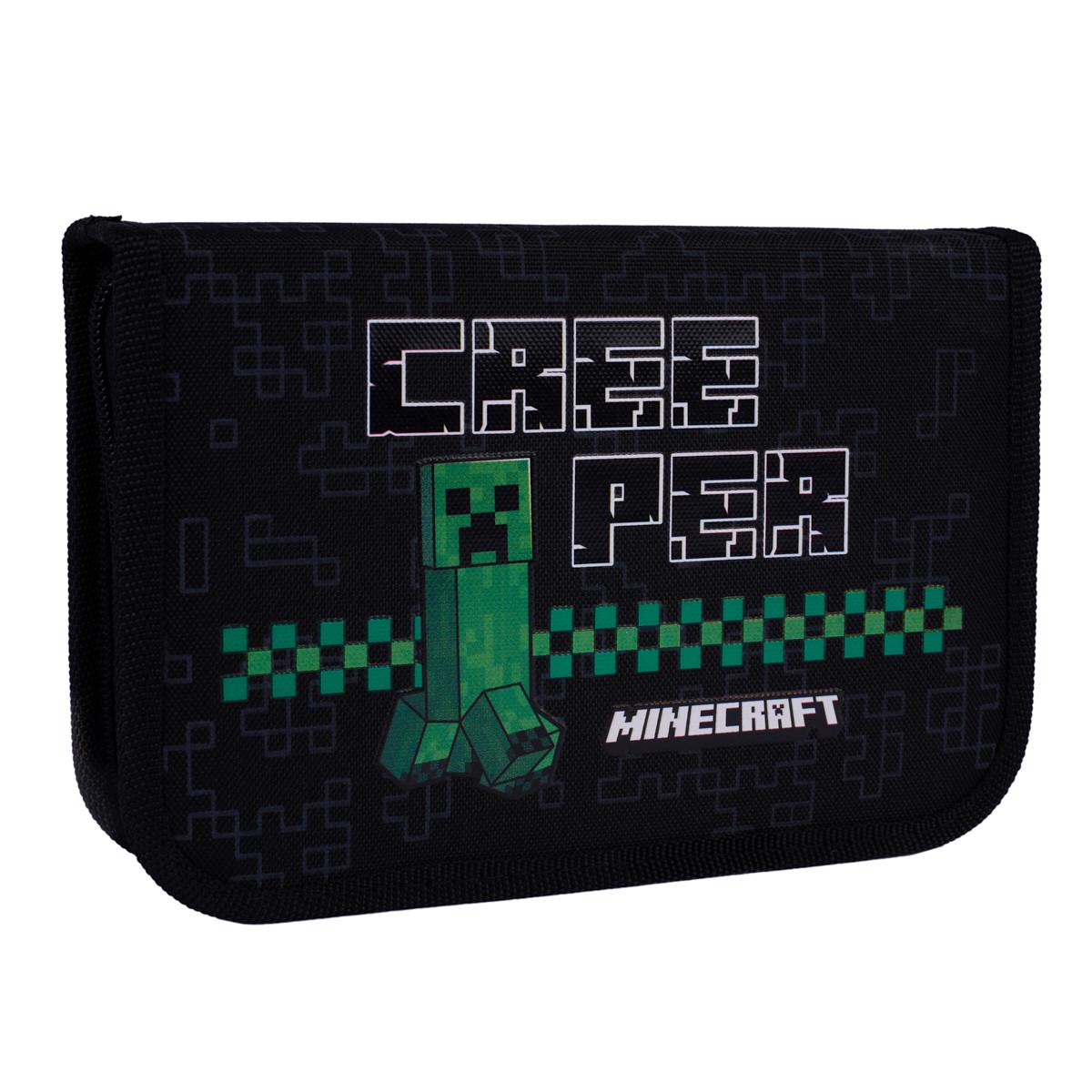 Пенал-книга твердый YES Minecraft Time HP-04 одинарный с двумя клапанами (533631)