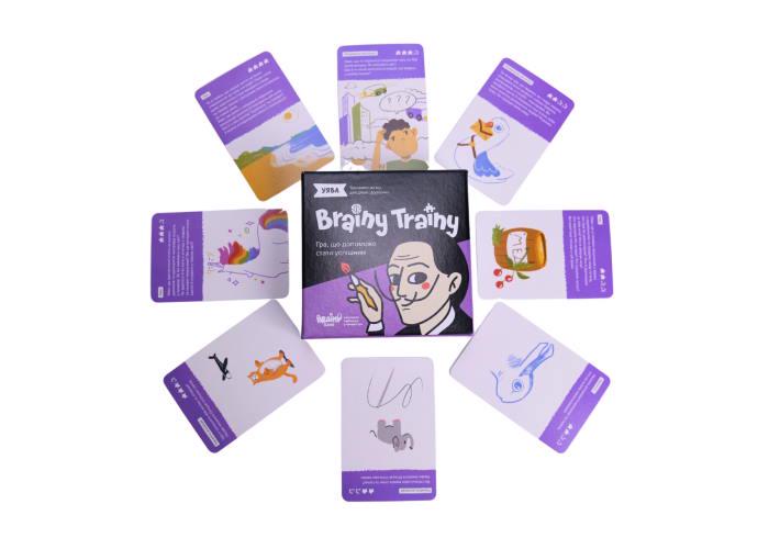 Настільна гра BRAINY TRAINY УЯВА (УКР060) - фото 2 Настільна гра BRAINY TRAINY УЯВА (УКР060) - фото 2