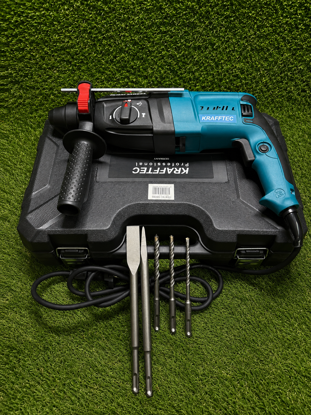Перфоратор Krafftec Germani HP 2480 1550 Вт в кейсе (HP2480)