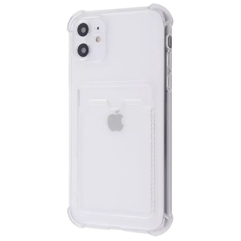 Чехол-накладка WAVE Pocket Case for iPhone 11 Clear чехол для айфон 11