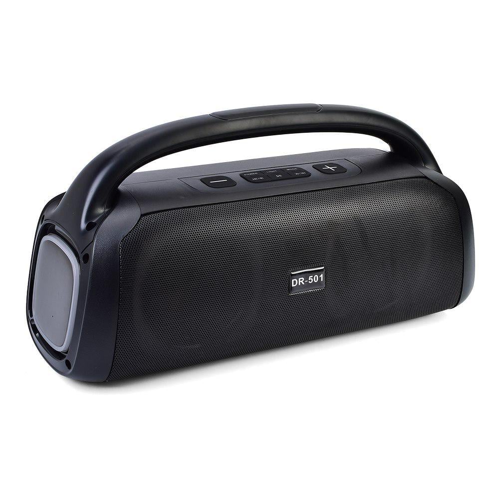 Колонка DR-501 микрофон/FM-радио/USB/TF-карта/AUX/Bluetooth 4.2 47x24x18 см Черный (26814410)