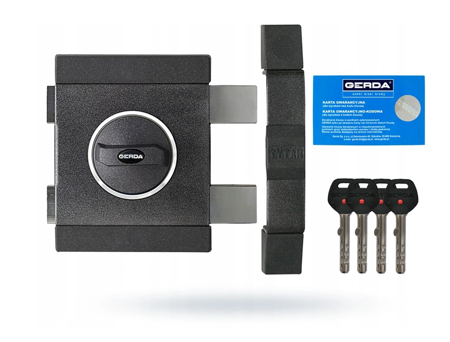 ᐉ Замок накладной Gerda TYTAN ZX дверь до 50 мм стандартный