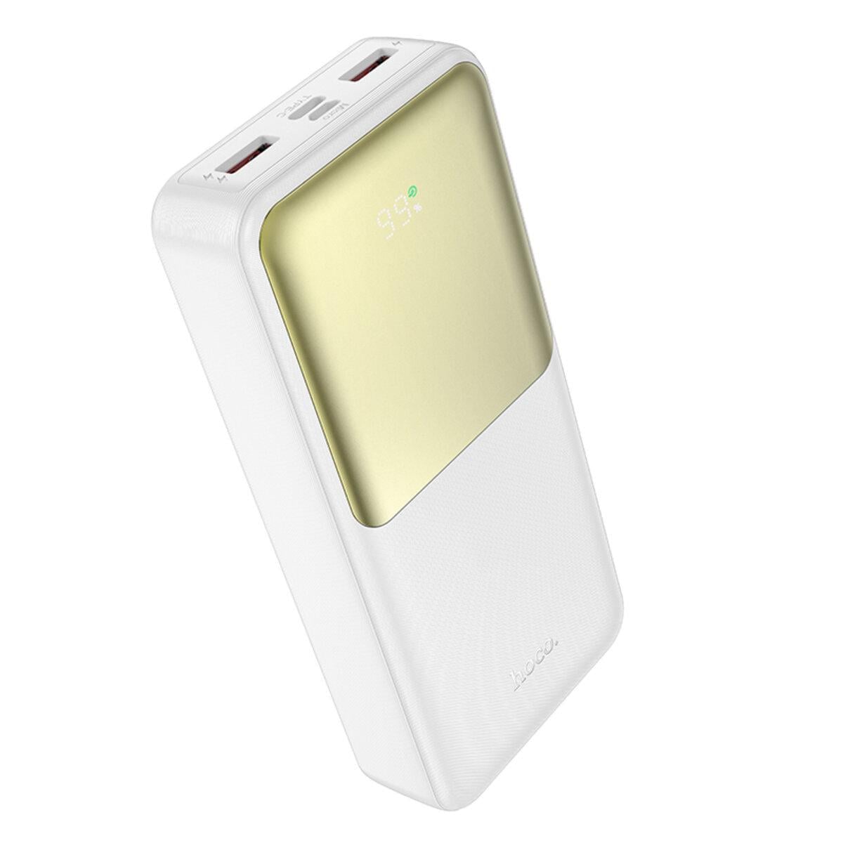 Повербанк Hoco J136A Sirui 22,5W+PD20W 20000 mAh Li-pol White (6942007634847)