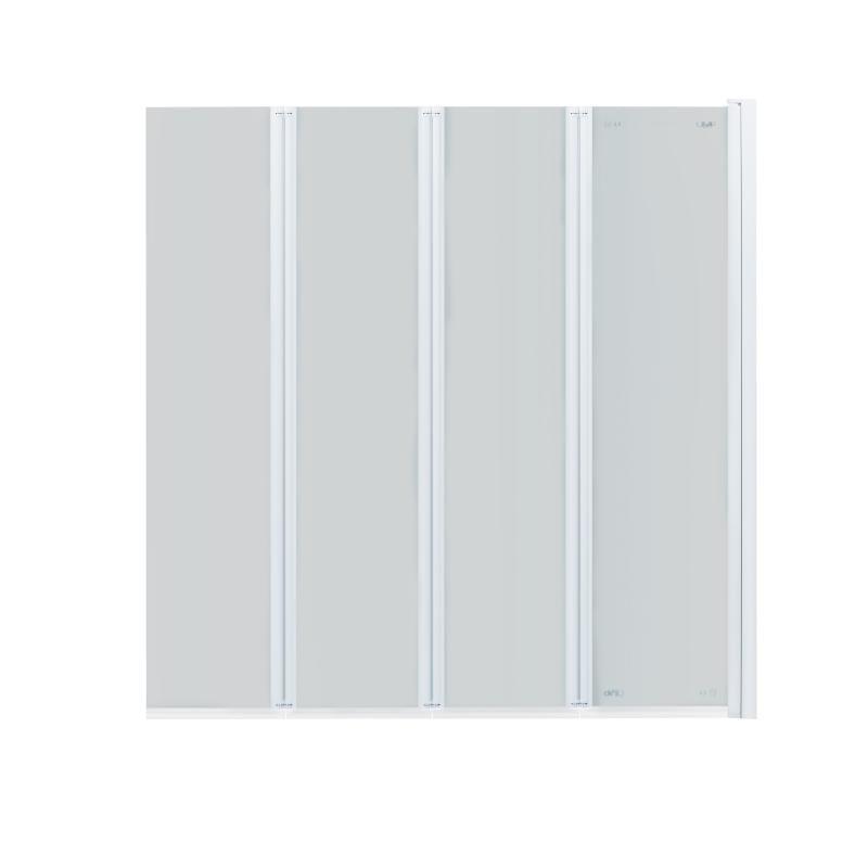 Штора на ванну Q-tap Gemini стекло Pear 6 мм (WHI401314RP6)