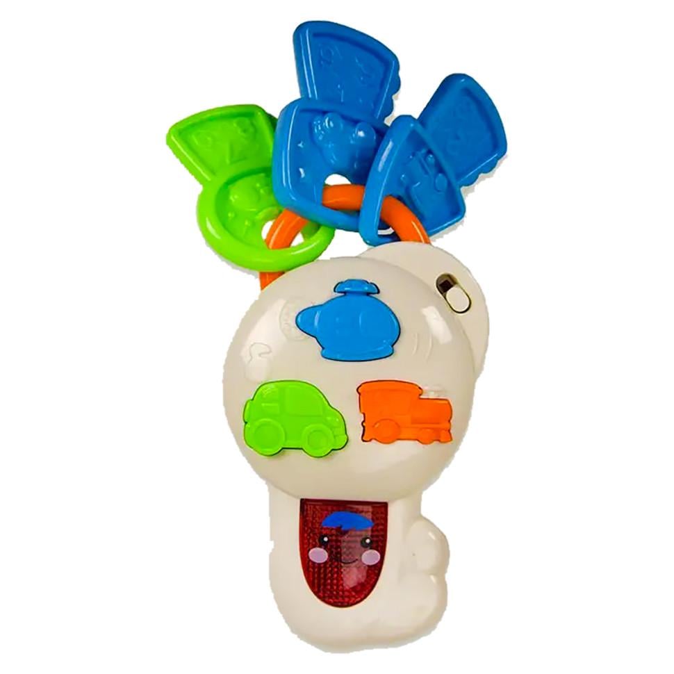 Брязкальце-брелок в ручку 0612 з світлом/звуком/мелодією (RLT25886)