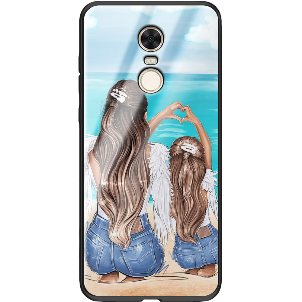 Чехол BoxFace Xiaomi Redmi 5 Plus Family Vacation Черный силикон со стеклом (32522-up2380-37744) Чехол BoxFace Xiaomi Redmi 5 Plus Family Vacation Черный силикон со стеклом (32522-up2380-37744)